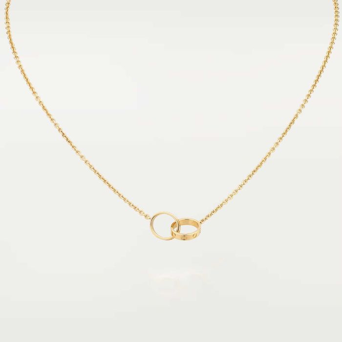 CARTIER Love Gold Pendant Дамско Колие