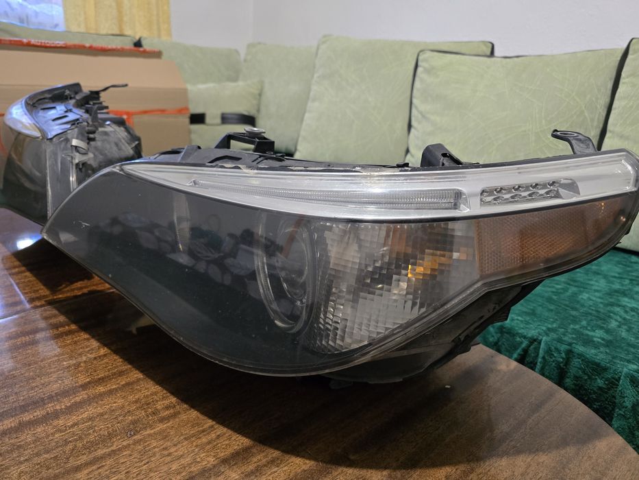 Dynamic xenon BMW e60 / завиващи префейс фарoве е60