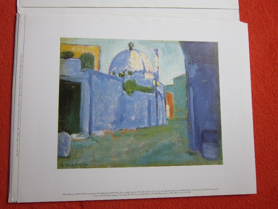 cadou deosebit rar Matisse  Marocco 4 bucati