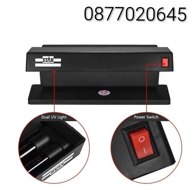 ПРОФЕСИОНАЛЕН ДЕТЕКТОР за фалшиви банкноти, детектор за пари TK-2028