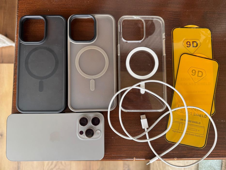 iPhone 15 Pro Max Natural Titanium 256GB