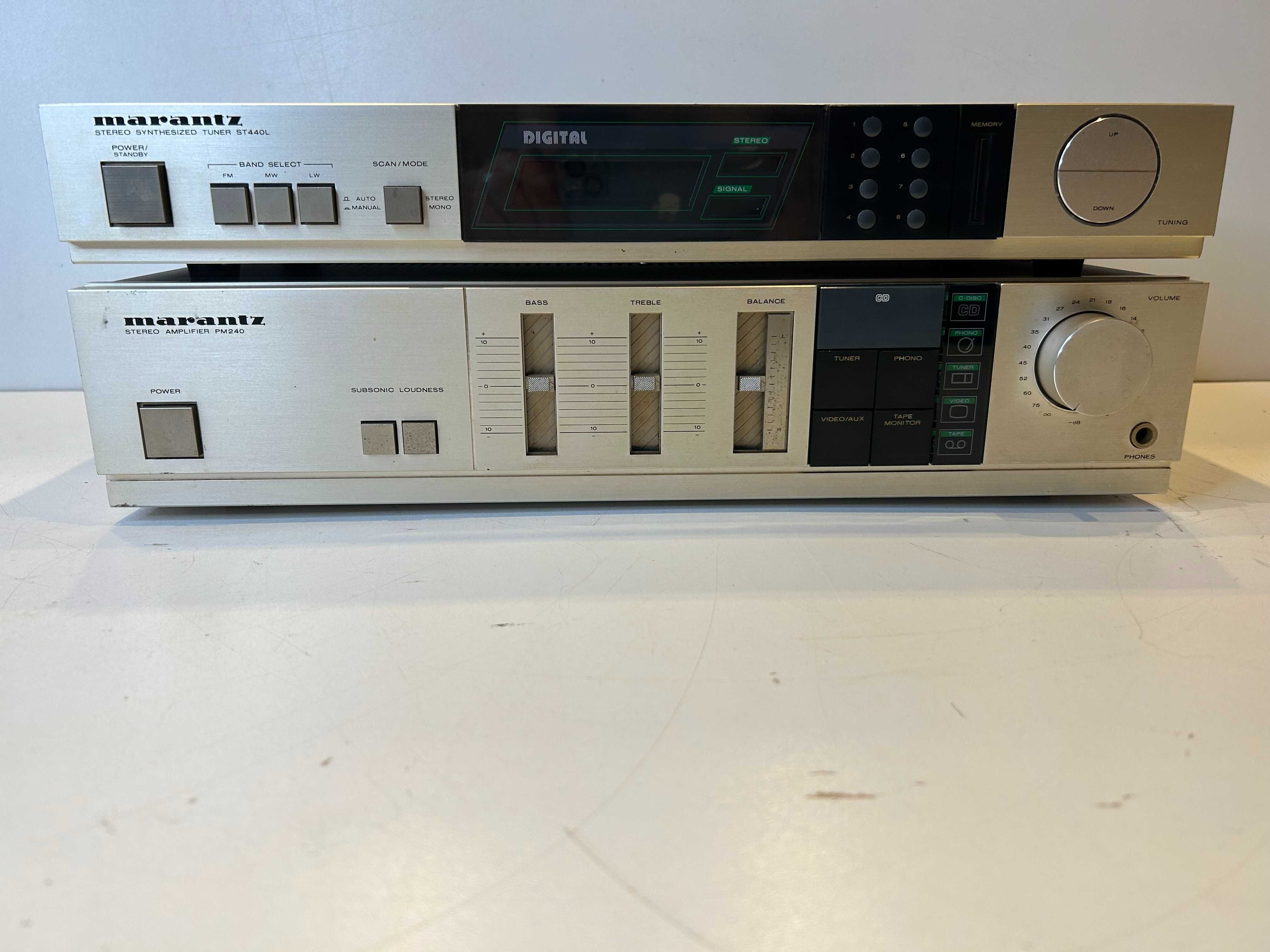 Vand amplificator Marantz PM240+tuner Marantz ST 440L Vintage