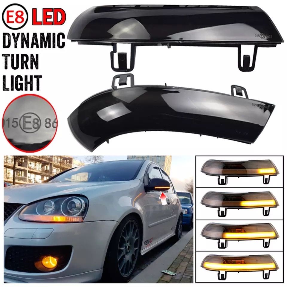 Semnalizari dinamice led Golf 5 jetta Passat B6 superb EOS semnal