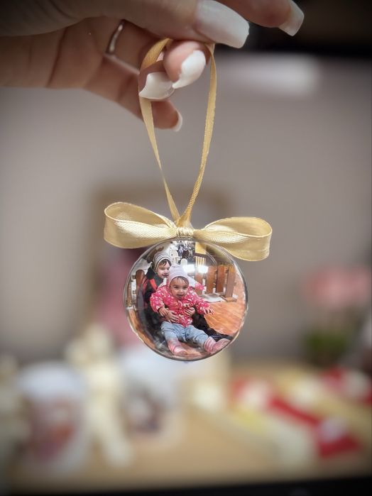 Коледни персонализирани топки