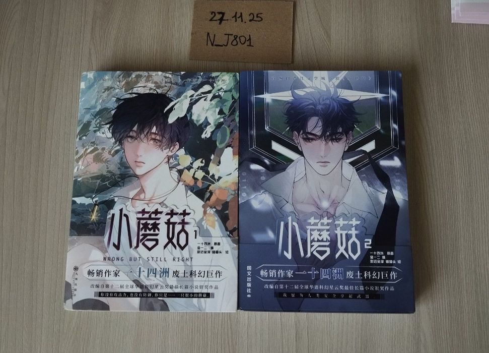 Маньхуа Маленький гриб на китайском оригинал