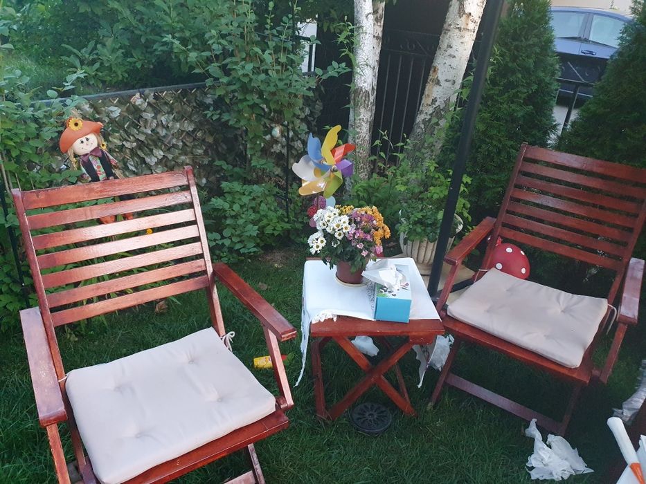 Vând bănci și scaune terasa/gradina