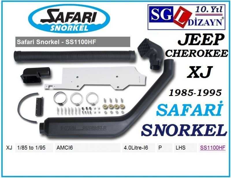 Оригинален Safari шнорел за Jeep CHerokee XJ (1984-1995)