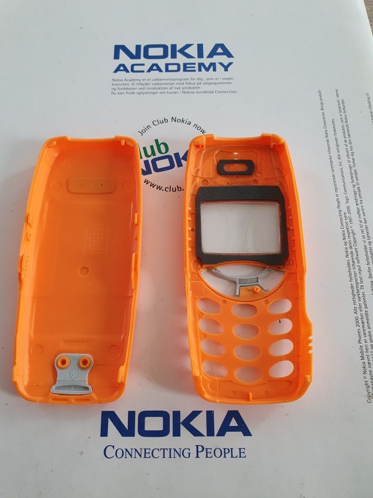 Carcasa Nokia 3310 Orange Nouă Aftermarket!