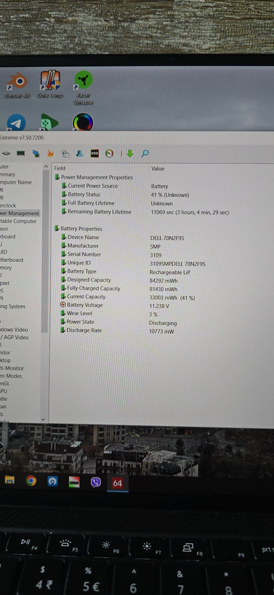 Лаптоп Dell precision 5550 i7 10750h 1tb samsung 990 evo plus 32gb ram