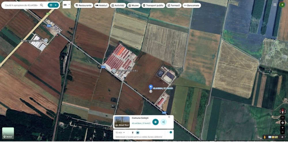 Teren Golesti Oportunitate afacere