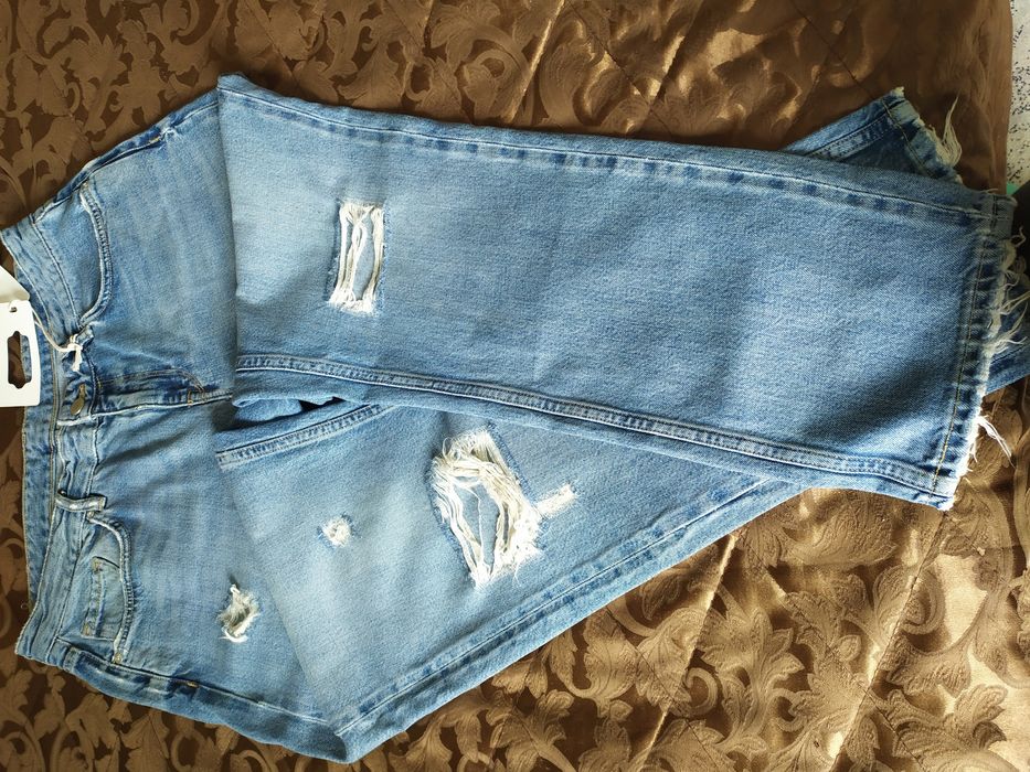 All Saints Дамски накъсани дънки.