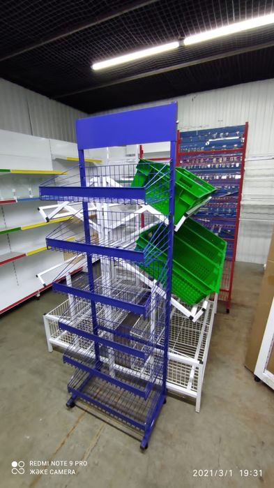 Магазинные оборудование полки Стеллажи