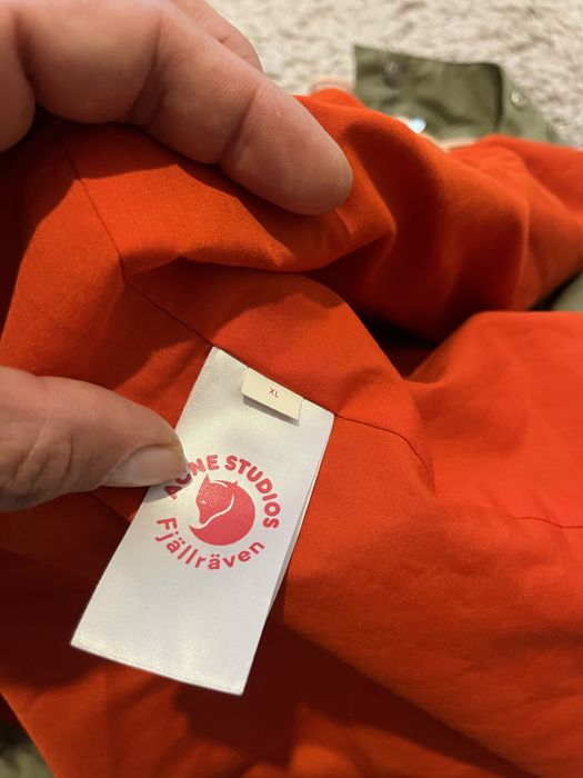 Fjallraven x Acne Studios Raven-оригинално мъжко яке