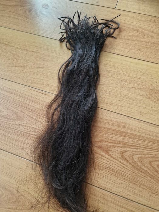 Продавам кератинови кичуви в платинено русо и кафяво