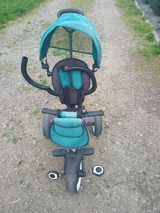 Tricicleta pliabila QPlay Rito verde