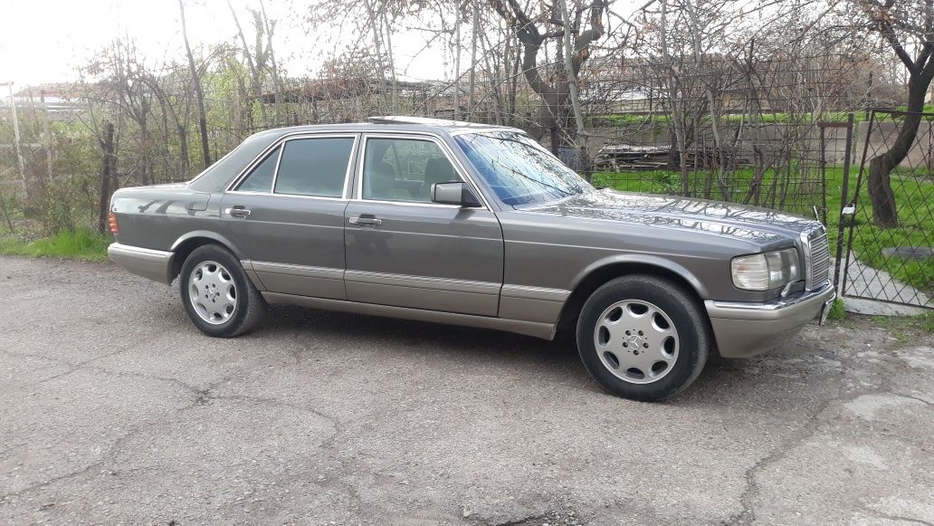 Мерседес W126 . Рестайлинг 1988 год