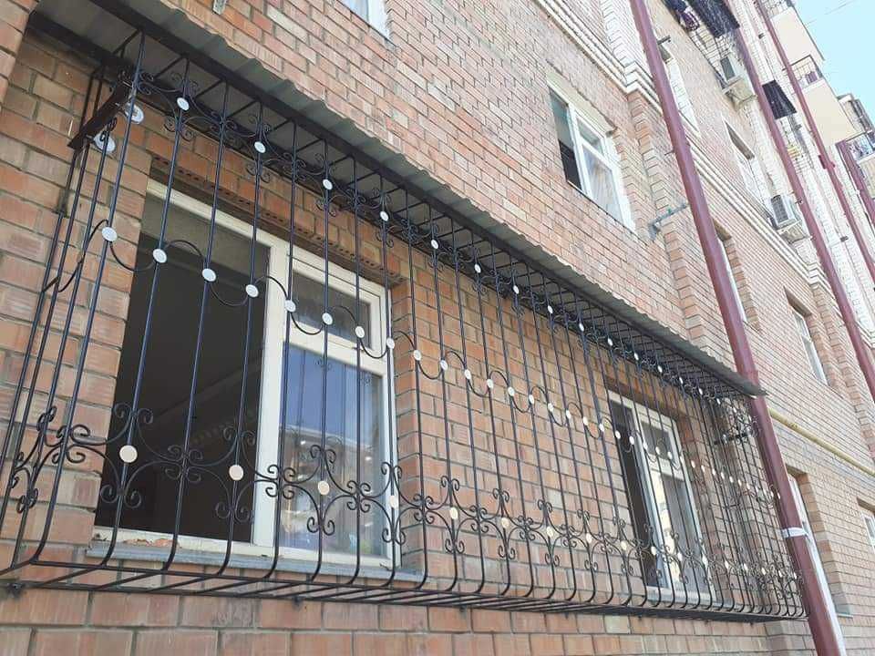 РЕШЕТКИ на окна, козырек, ограда, навес, panjara ришотка rewoka kovka