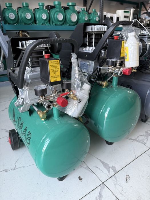 ГАРАНТИЙНЫЙ КОМПРЕССОР воздушный поршневой kompressor SAAB BM50L bak