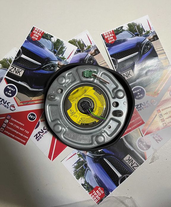 BMW airbag volan pachet M - cusut in piele - compatibil cu seria G