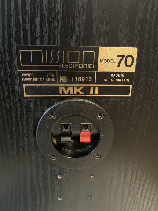 Boxe - perechi de incinte acustice Mission Model 70 MK II