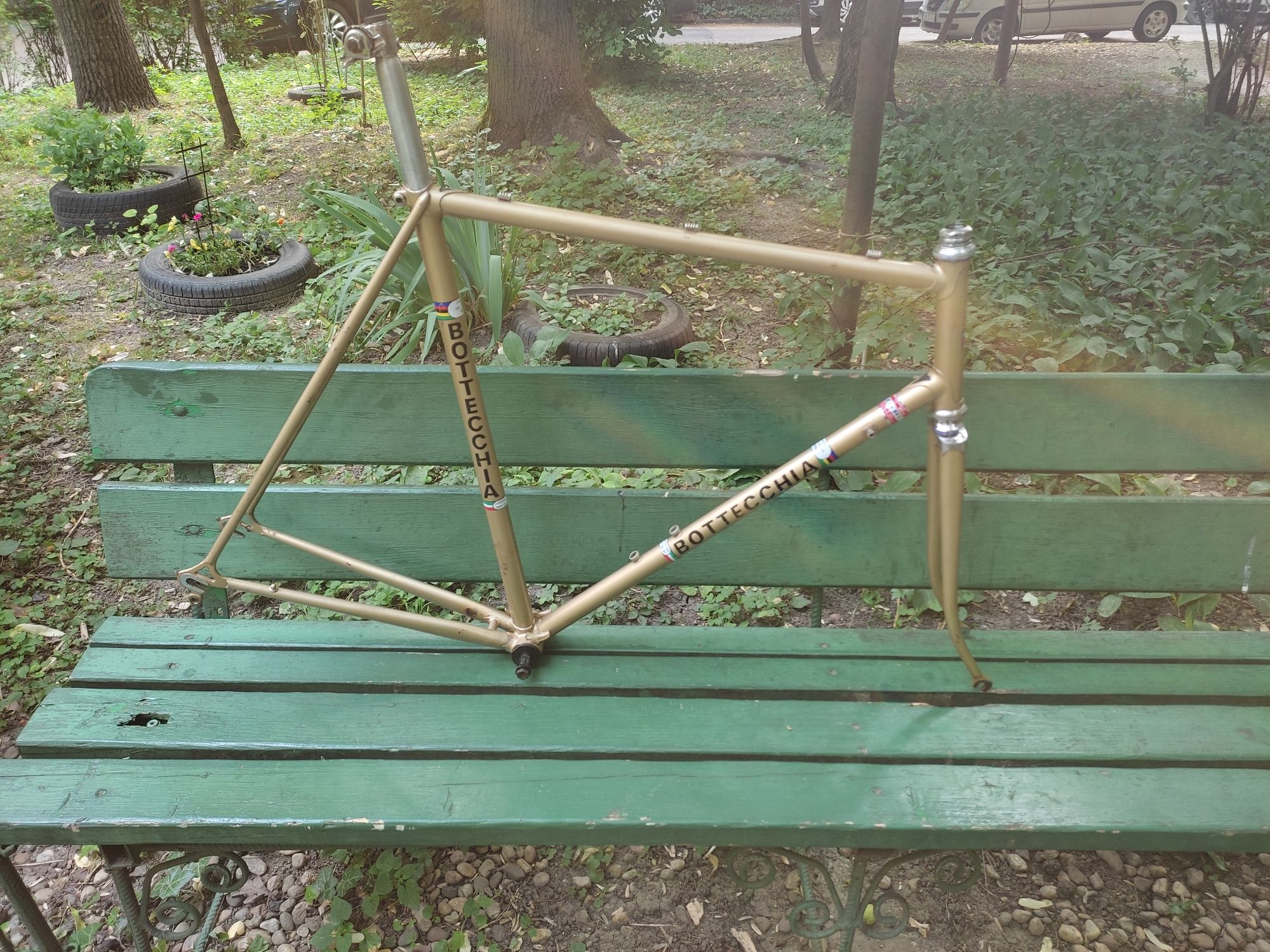 Cadru bicicletă cursieră vintage