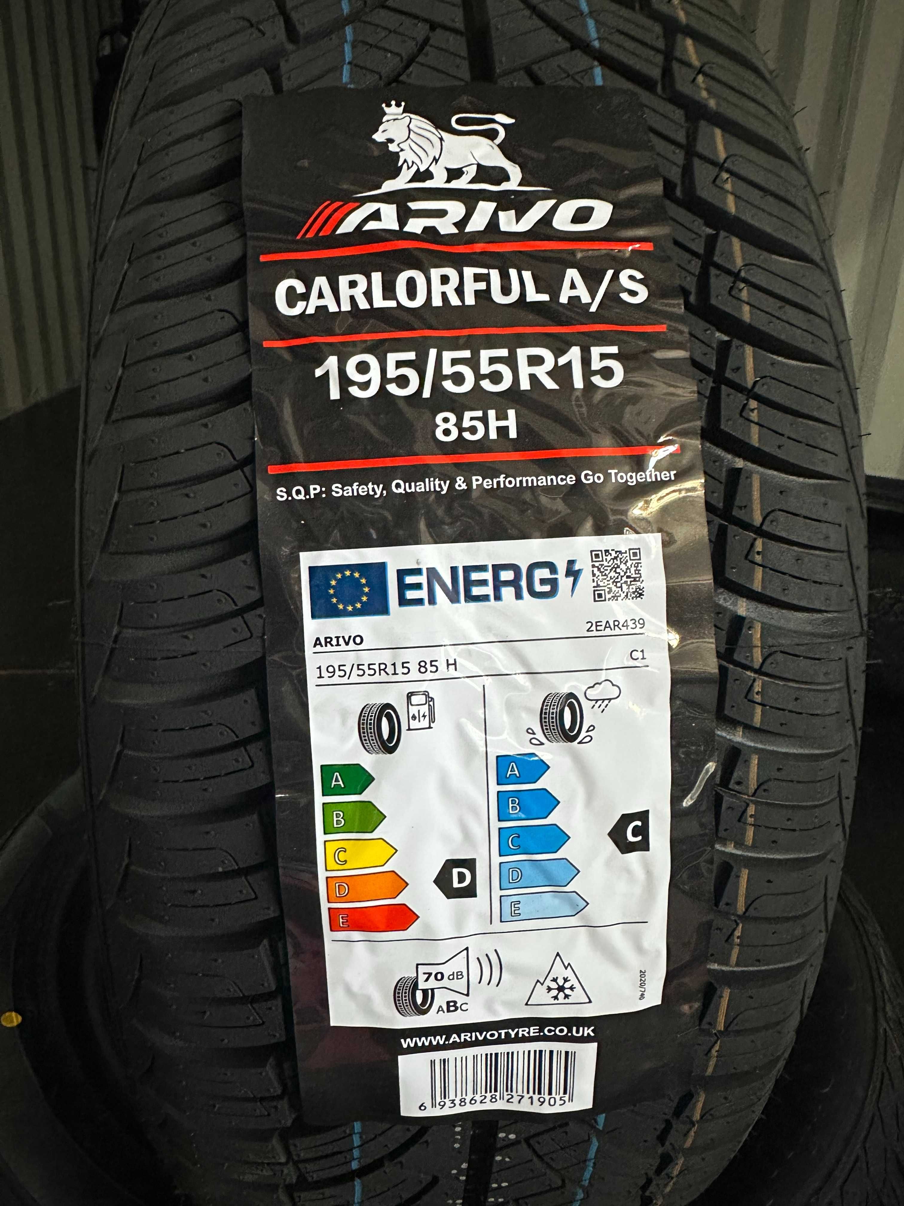 Нови Всесезонни Гуми Arivo Carlorful A/S 195/55R15 85H Нов Dot