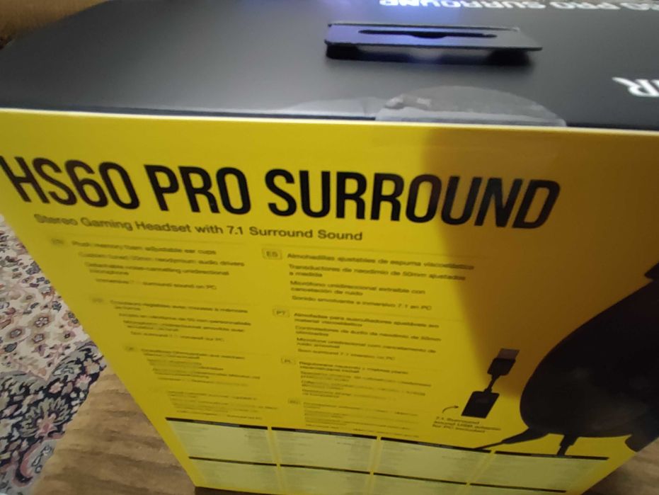 Corsair HS60 PRO GAMING Слушалки 7.1 Sound