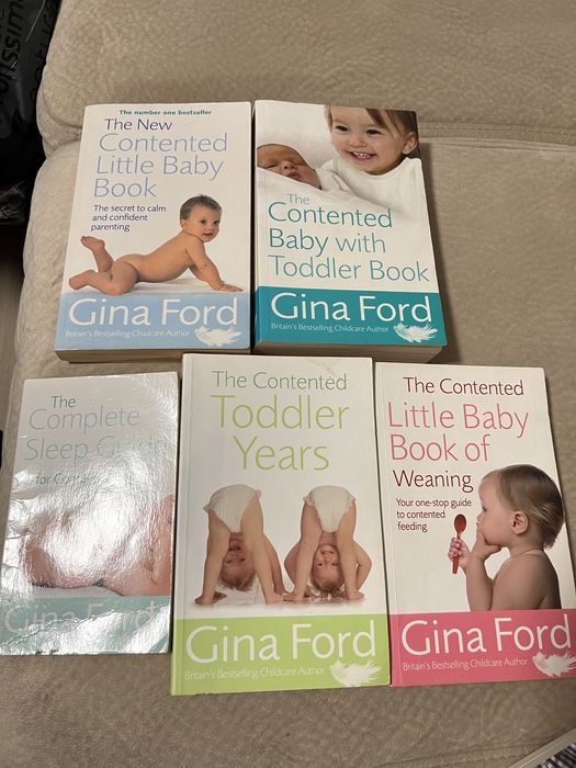 Комплект книги на Gina Ford Джина Форд The Contented Baby