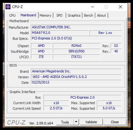 Дъно ASUS M5A97 EVO R2.0 +AMD FX-6300+16gb AM3+