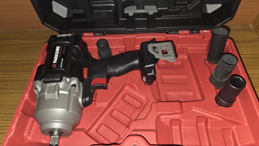 Parkside Безжичен ударен гайковерт 20V