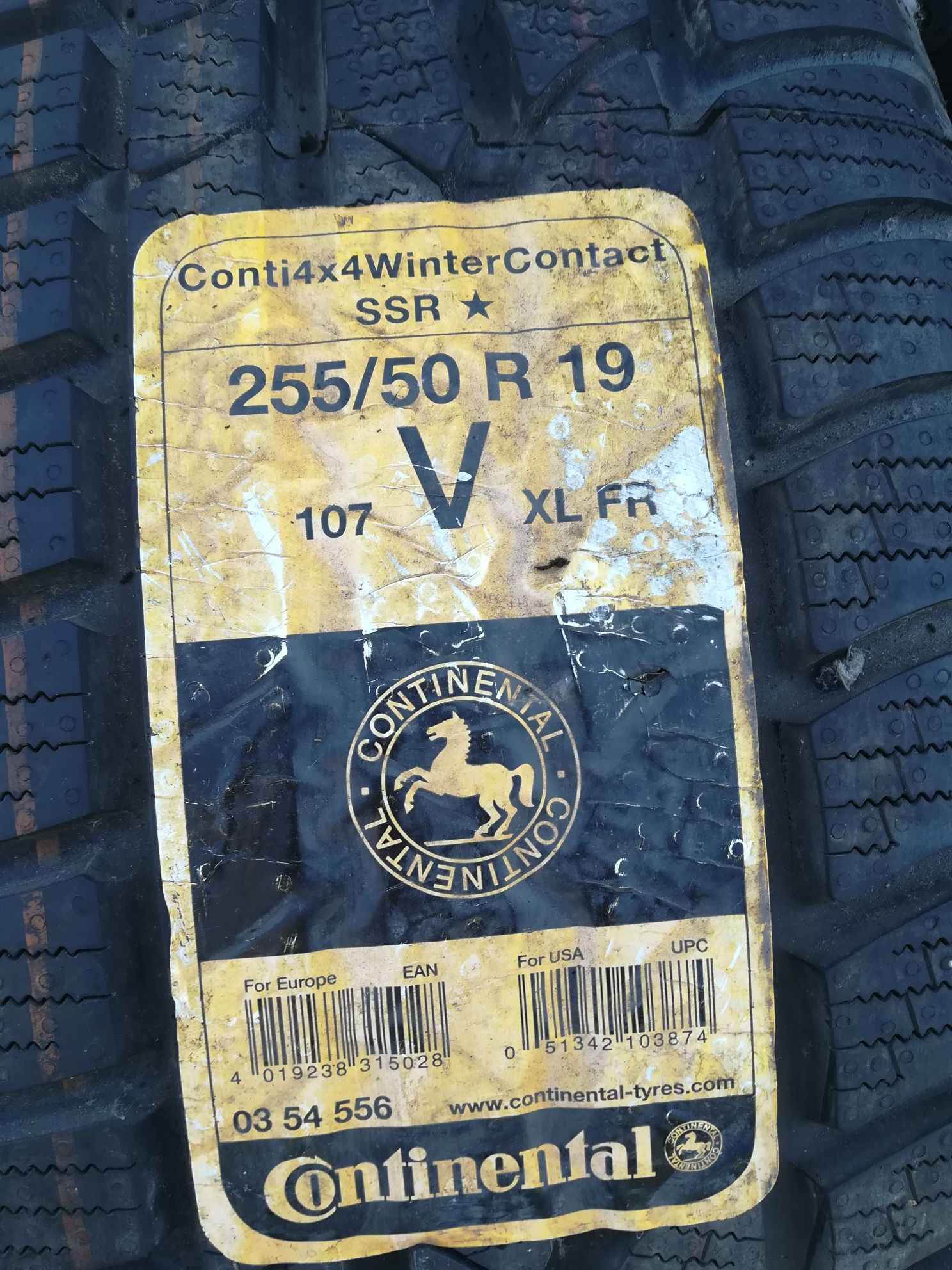 Нови Стар дот 2бр.255/50/19 Continental CWC SSR