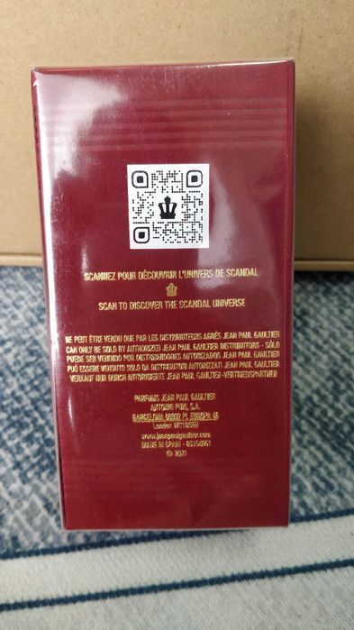 Parfum nou Jean Paul Gaulttier Scandal 100ml EDT