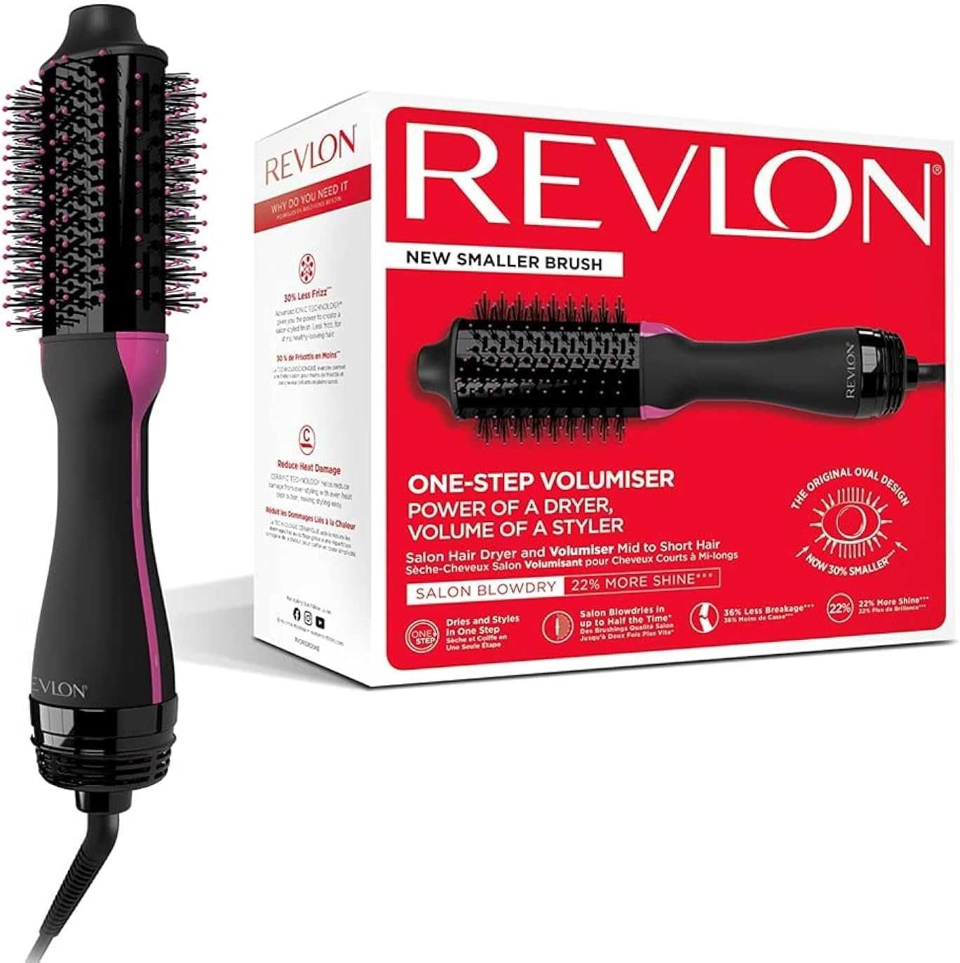 Нова Елекрическа Четка Revlon RVDR5282UKE Salon One-Step Hair Dryer