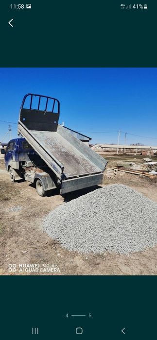 Доставка: Щебень, песок, отсев, дресва хорошем состояние 24/7