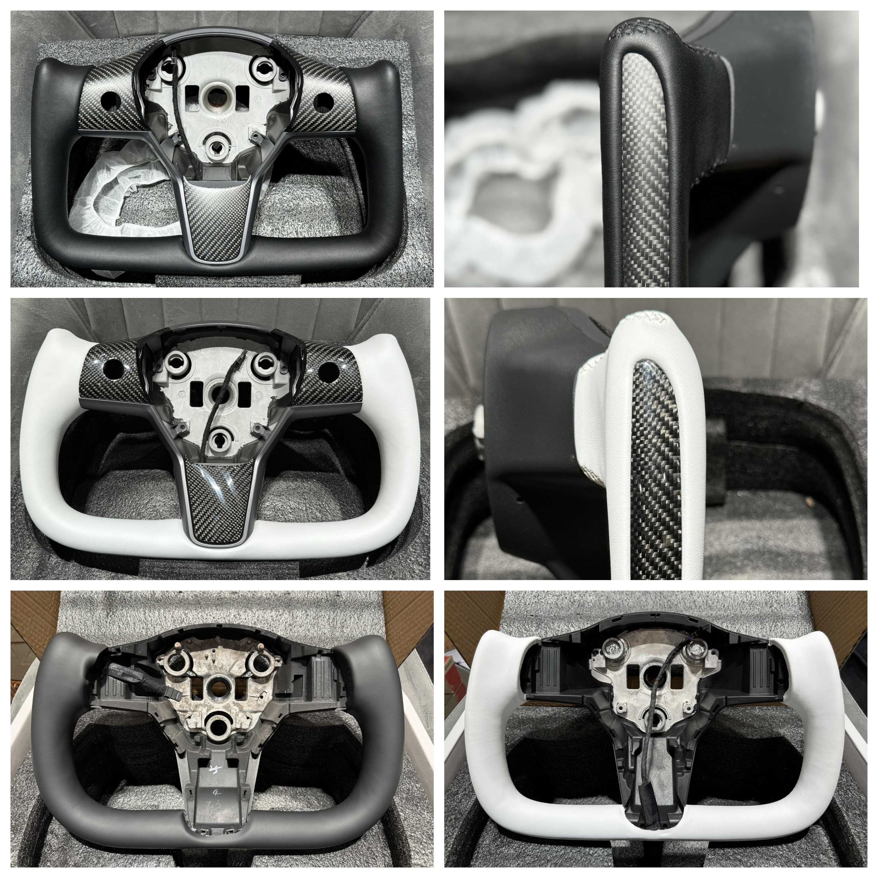 Yoke Волан за Tesla Model 3 Y Тесла Модел Steering Wheel Plaid