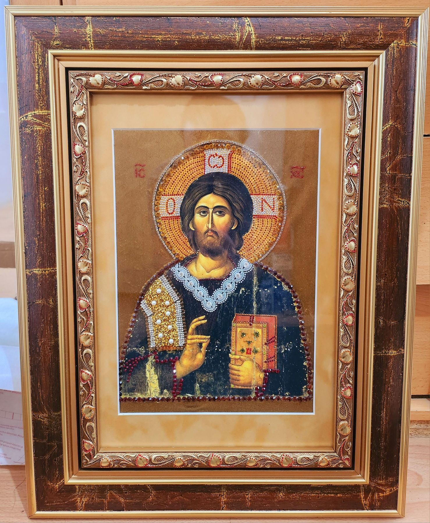 Icoană cu Iisus Hristos Pantocrator