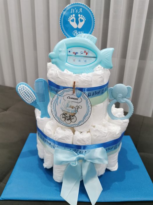 Торта от памперси