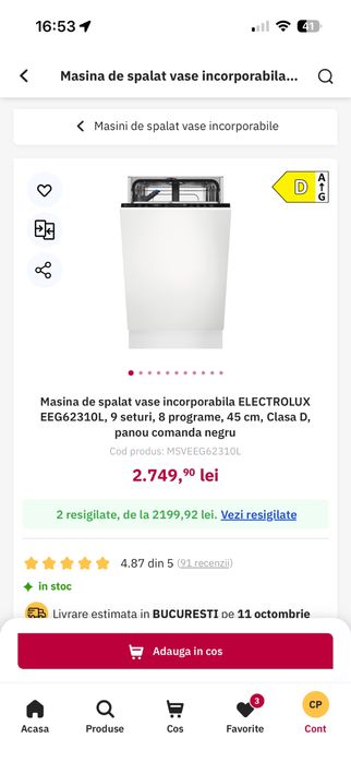 Vand electrocasnice, toate incorporabile: plita,cuptor, hota, masina d
