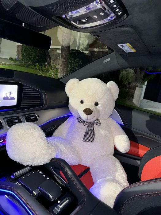 плюшевая огромная мишка