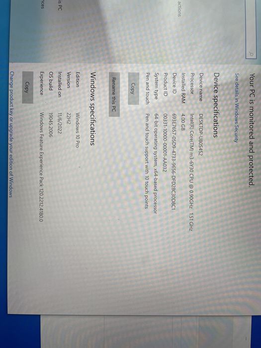 Placa de baza Surface Pro4