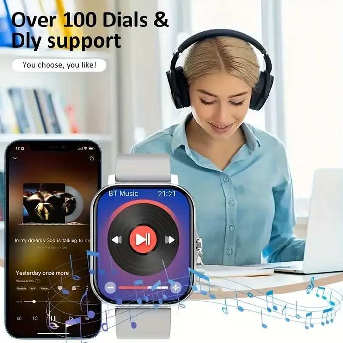 Смарт часовник унисекс- нов