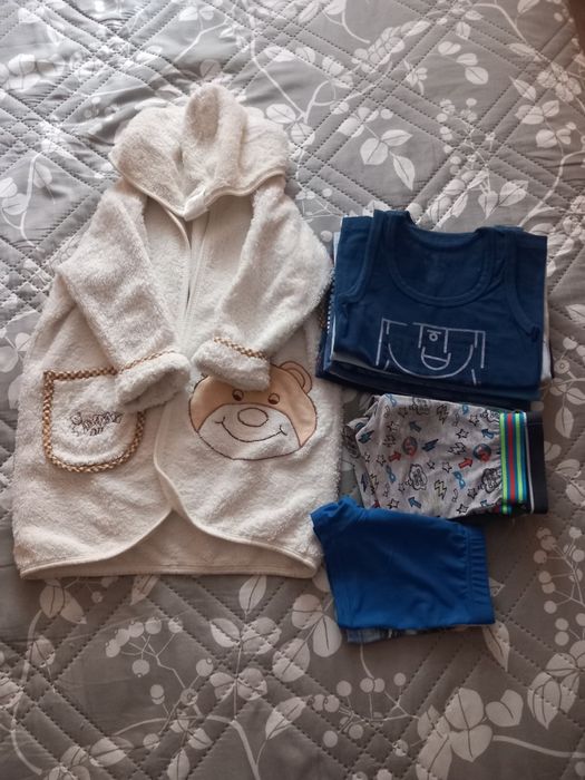 Детски халат и потници