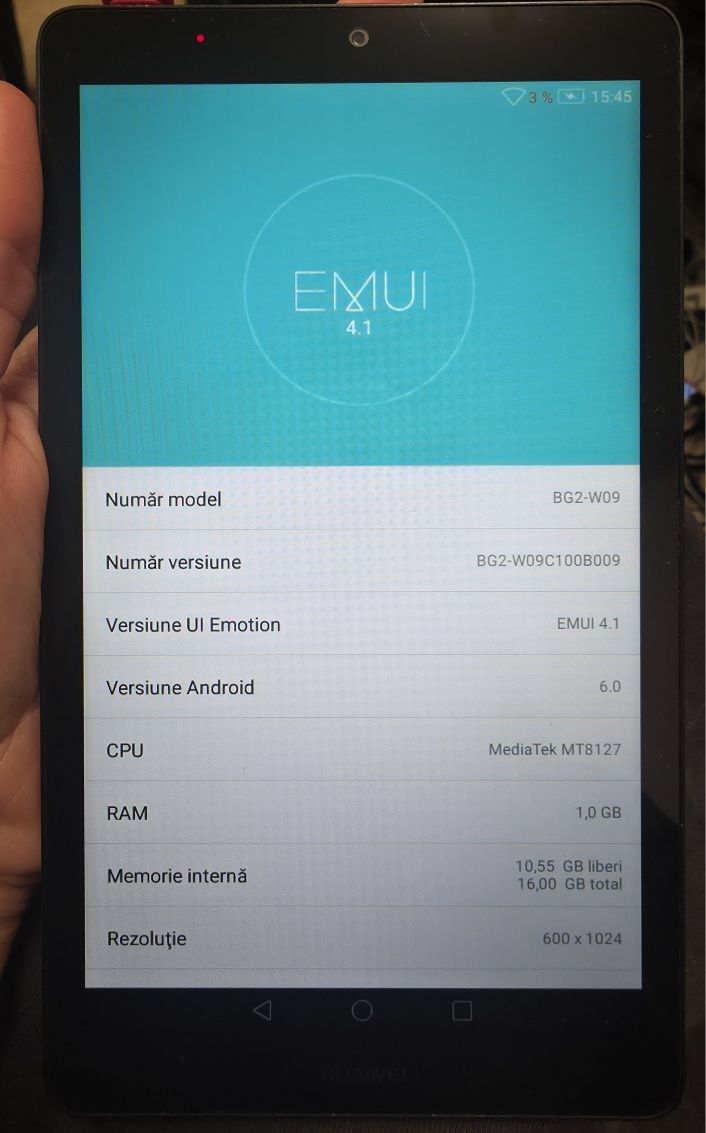 Tableta Huawei MediaPad T3 10, 2gb, 16gb