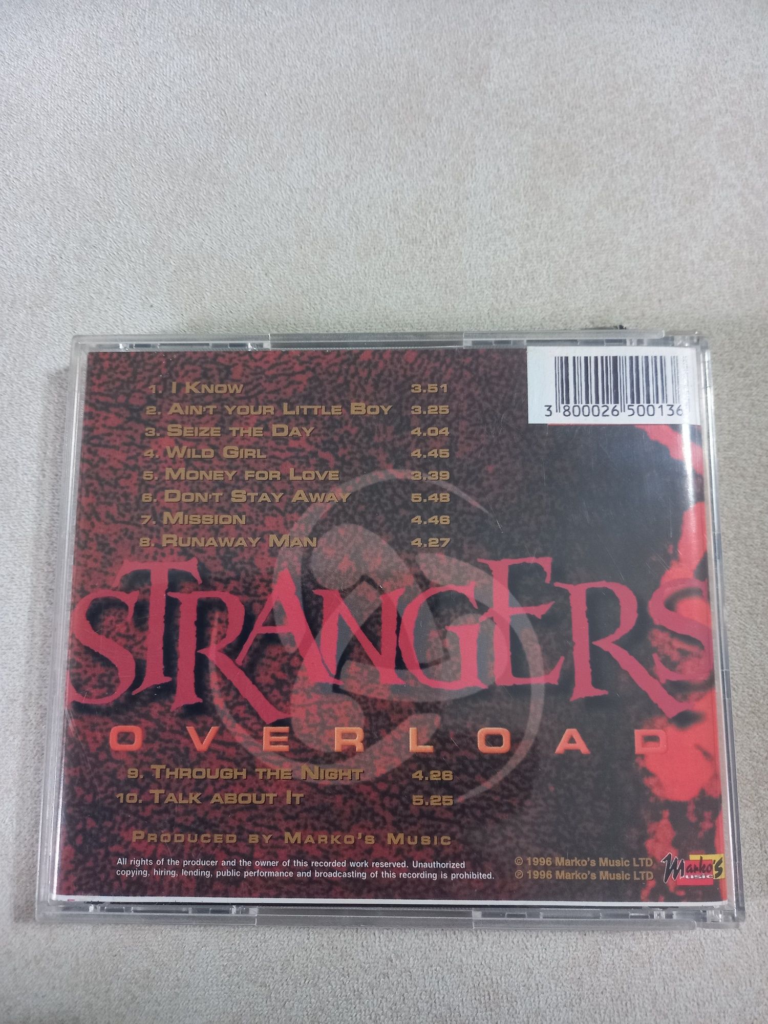 Супер колекционерски диск на българската хард рок група STRENGERS 1996