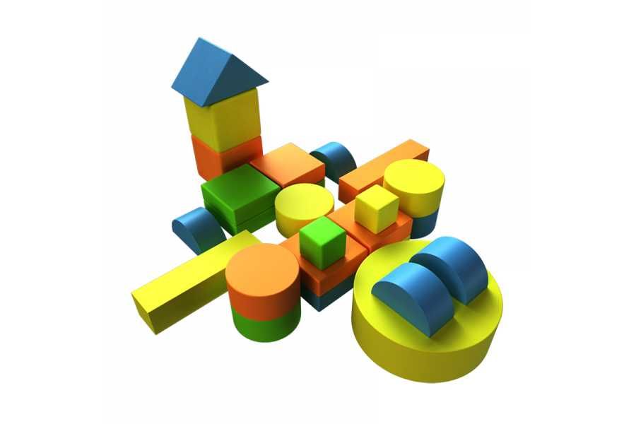 Детский мягкий мягкий модуль «Космолёт» ROMANA