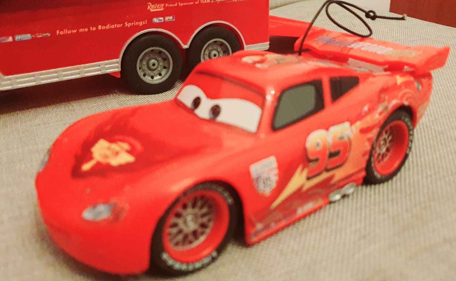 Fulger Mcqueen Cars masina cu telecomanda