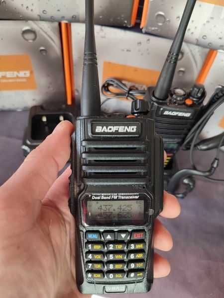 Нови 2023 BAOFENG 9R PLUS 22W 11000MAH двубандова Радиостанция Водоуст