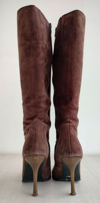 Cizme Fiorangelo din piele întoarsă, mărimea 36