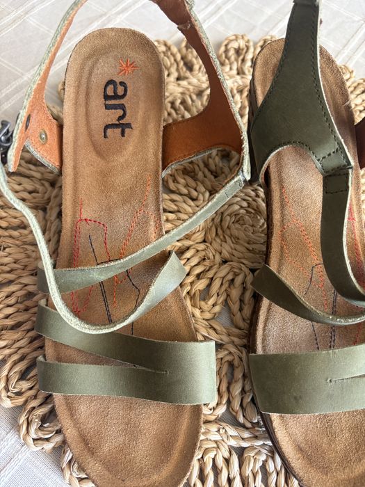 sandale piele naturala Art