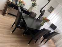 Masa dining, 6 scaune plus consola - The One